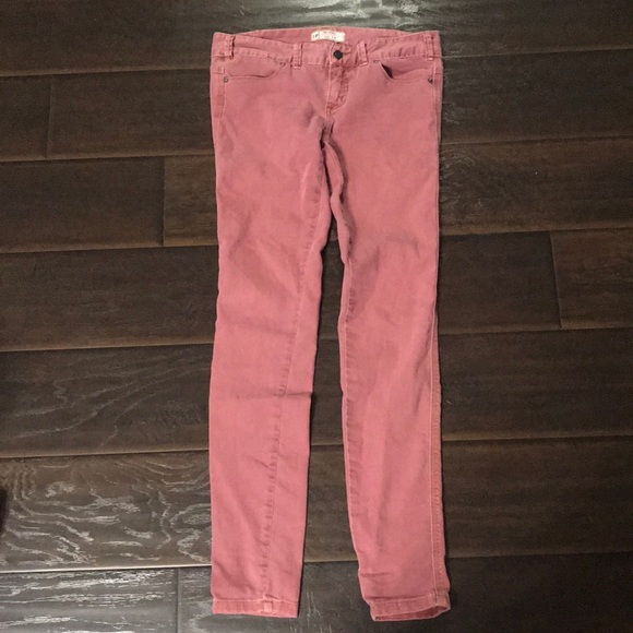 Free People Denim - 5 for $35 Free People Pink Skinny Jeans sz 27